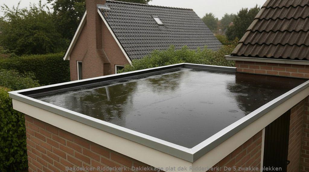 Daklekkage Plat Dak Ridderkerk