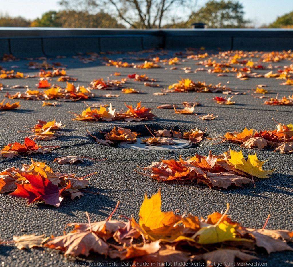 Dakschade In Herfst Ridderkerk