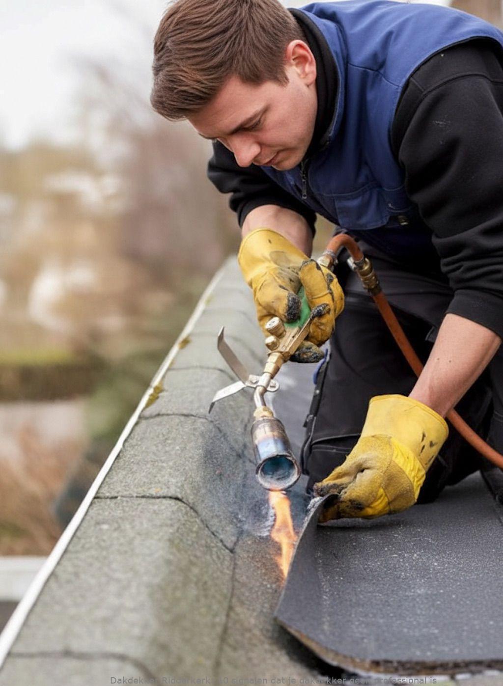 Signalen Geen Professionele Dakdekker Ridderkerk